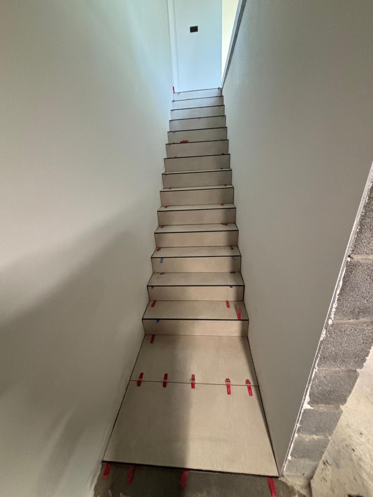 Pose et alignement réalisé par T-Construct