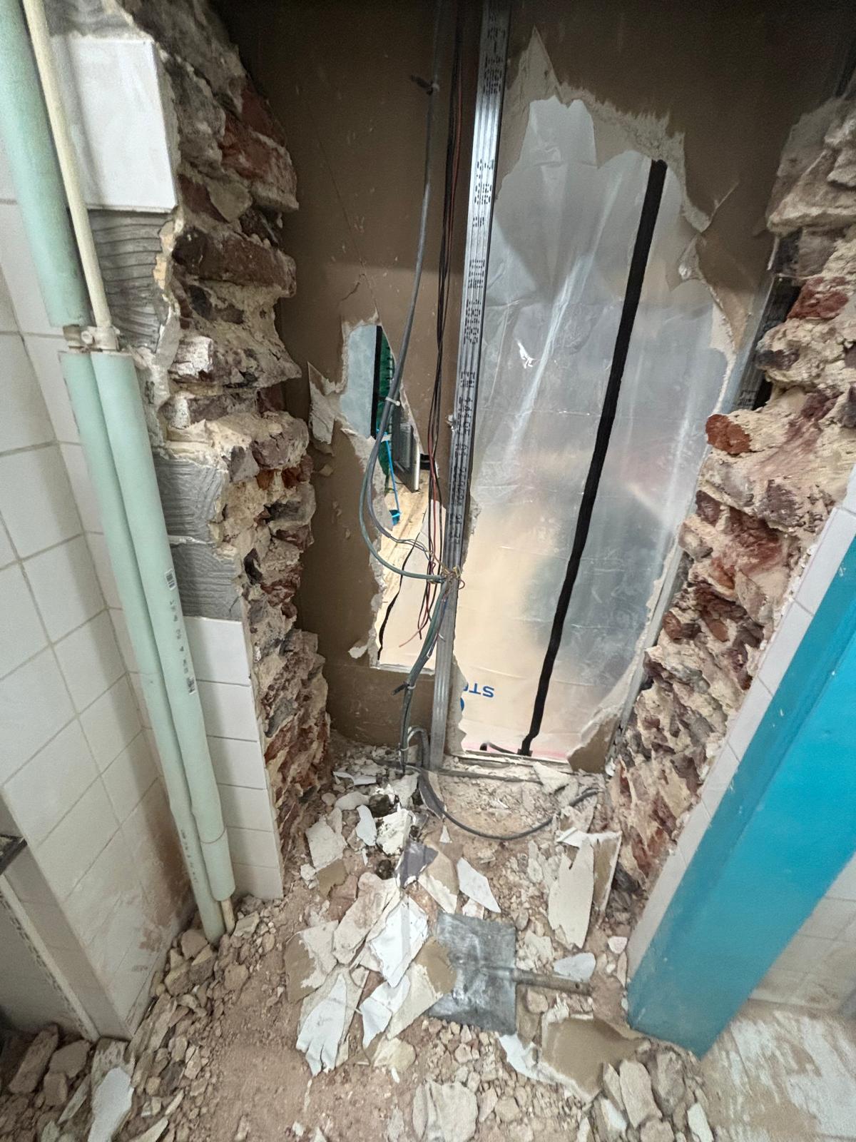 Transformation d’un espace professionnel avant les travaux