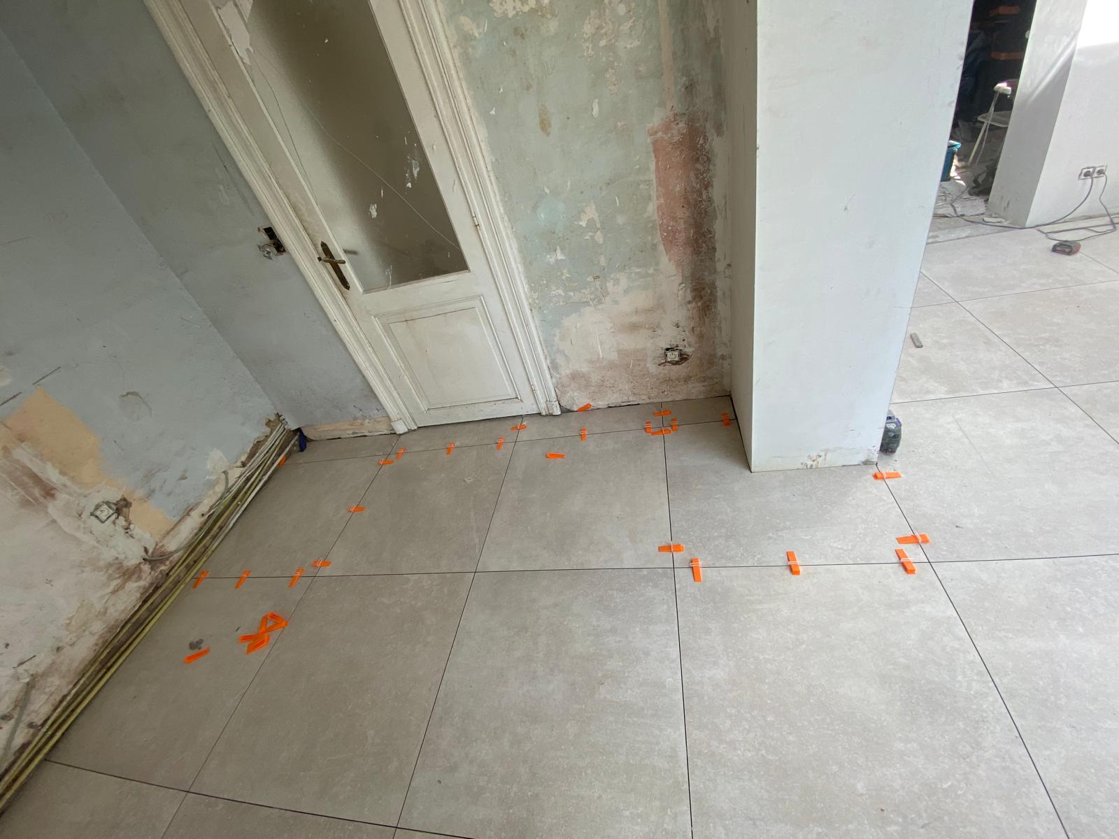 Pose des revêtements réalisé par T-Construct